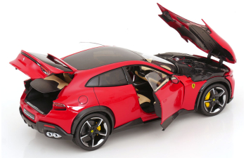 FERRARI Purosangue (2022) - Numbered One By One, Rosso Corsa 322-cream Interior