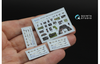 3D Декаль интерьера кабины TBM-3 Avenger (HobbyBoss)