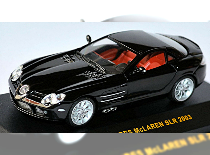 MERCEDES-BENZ McLaren SLR 2003, black