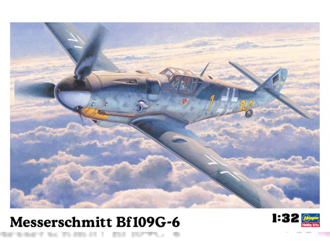 Сборная модель Cамолет Messerschmitt Bf109G-6