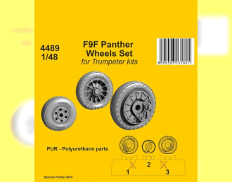F9F Panther Wheels Set / for Trumpeter kits