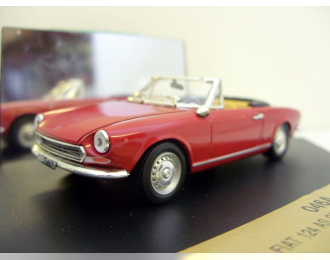 FIAT 124 AS Spider Sport (1966), red