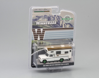 DODGE D-100 with Winnebago Slide-In Camper 1966 (Greenlight!)