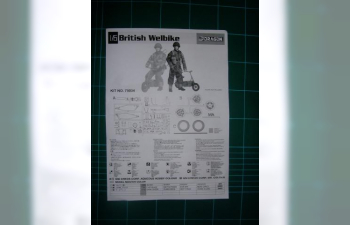 Сборная модель BRITISH WELBIKE