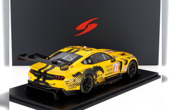 FORD Mustang Gt3 Coyote 5.4l V8 Team Proton Competition №44 24h Le Mans (2024) Christopher Mies - Ben Tuck - John Hartshorne, Yellow Black