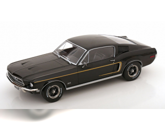 FORD Mustang GT Fastback (1968), black