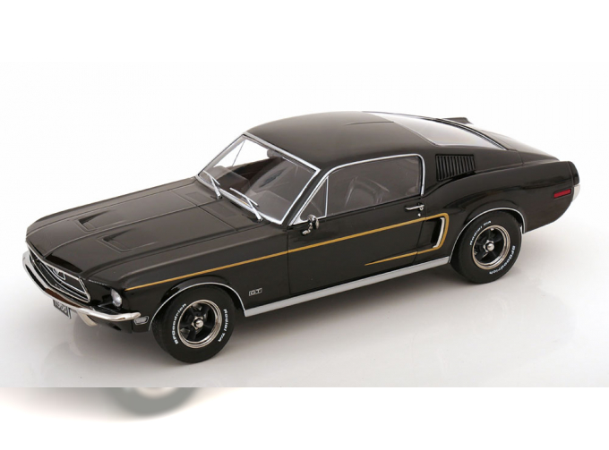 FORD Mustang GT Fastback (1968), black