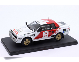 TOYOTA Celica Twin Cam Turbo №5 Winner Rally Safari (1984) B.Waldegaard - H.Thorszelius, White Red