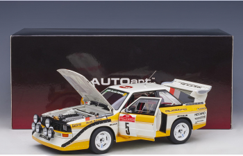 Audi Quattro S1 #5 Rally San Remo 1985 Победитель W. Röhrl/C. Geistdörfer