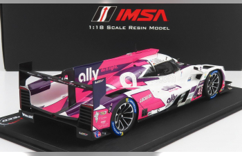 CADILLAC Dpi-v.r 5.5l V8 Team Ally Cadillac Racing N 48 Imsa 24h Daytona (2022) J.Johnson - K.kobayashi - J.m.Lopez - M.Rockenfeller, White Fucsia Purple