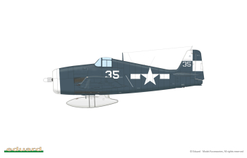 Сборная модель F6F-5 Hellcat late