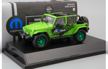 JEEP Wrangler 4x4 Unlimited MOPAR Edition The Immortal Tribute 5-дв.(Soft Top) (2014), green (Greenlight!)