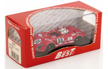 PORSCHE Flunder №88 Fuji (1971) Kazato, Red