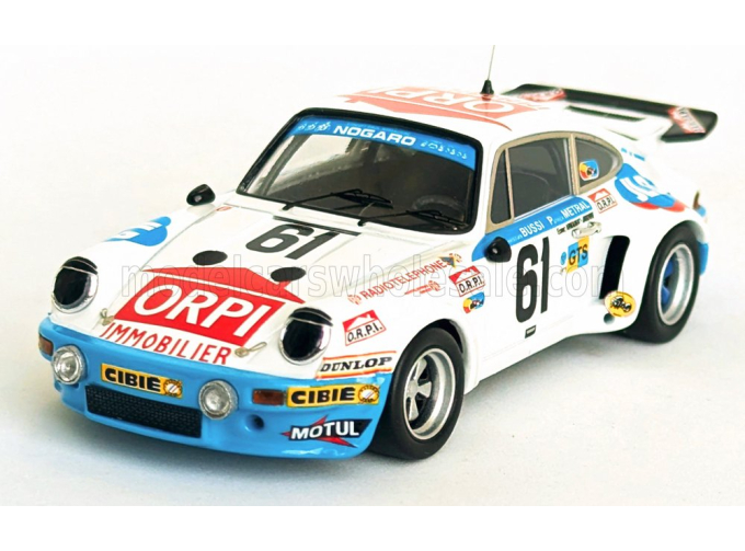 PORSCHE 911 Carrera RSR Team Ecurie Armagnac Bogorre №61 24h Le Mans (1975) Christian Bussi - Patrick Metral