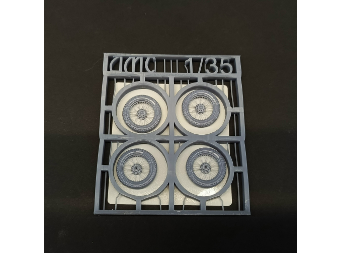 Комплект колёс Zundapp K800 (Звезда 3717)