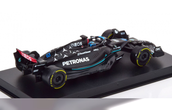 MERCEDES-BENZ GP F1 W14 Team Mercedes-amg Petronas Formula One N 63 Season (2023) George Russel - Con Pilota E Vetrina - With Pilot And Showcase, Matt Black