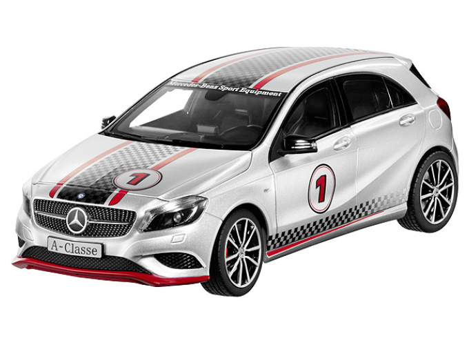 MERCEDES-BENZ A-Class Sport Equipment «Road & Track» W176 (2015), the polar-silver