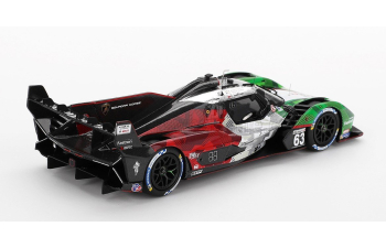 LAMBORGHINI Sc63 3.8l V8 Turbo Team Lamborghini Squadra Corse №63 24h Daytona (2025) Mirko Bortolotti - Romain Grosjean - Edoardo Mortara - Daniil Kvjat, Green Red White