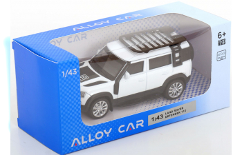 LAND ROVER Defender 110, white/black