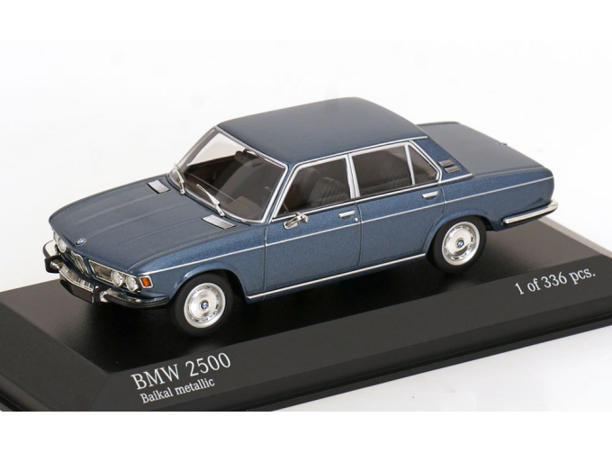 BMW 2500 E3 (1968), blue metallic