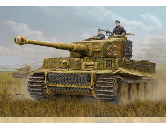 Сборная модель Танк Pz.Kpfw. VI Tiger 1