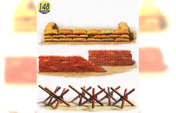 Сборная модель Brick/Sandbag/Barricade Set