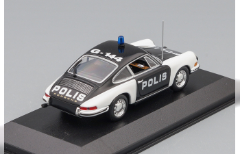 PORSCHE 911 Polis Швеция (1970), black / white