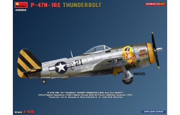Сборная модель DRAGON WINGS P-47n-1re Thunderbolt Airplane Military 1942
