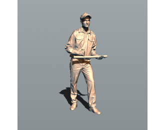 Фигура Володя ППС (масштаб 1:24, окрашенная)