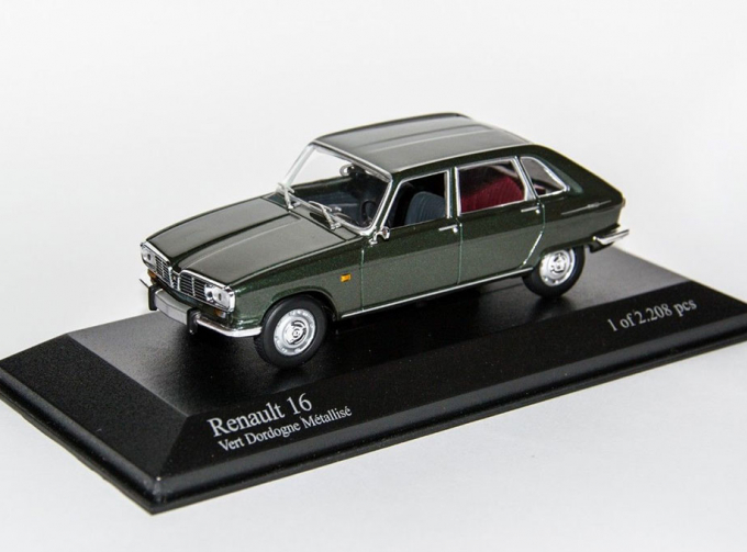 RENAULT 16 (1965), green metallic