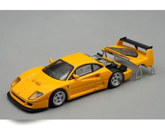 FERRARI F40 Lm Press Version (1996) - Silver Wheels, Giallo Modena - Yellow