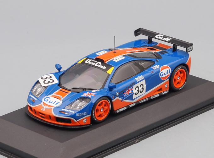 McLaren F1 GTR #33 "Gulf Racing" 9 место Le Mans 1996 Lehto - Weaver - Bellm