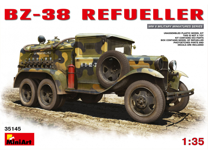 Сборная модель Автомобиль BZ-38 REFUELLER