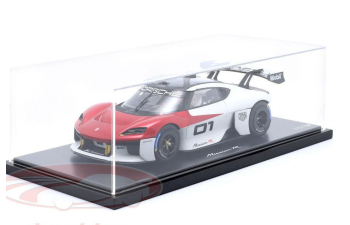 PORSCHE Mission R #01, red / white