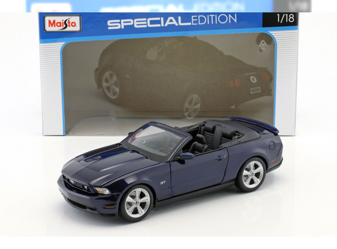 FORD Mustang GT Converible (2010), blue