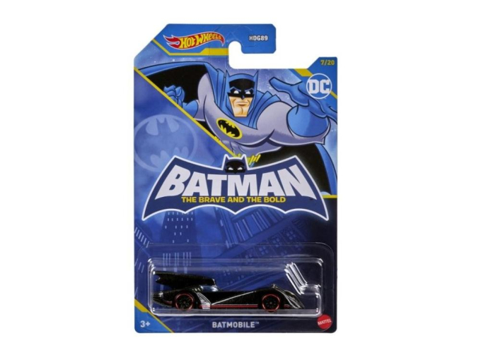 BATMOBILE, black/red