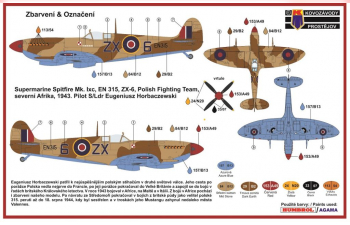 Сборная модель Supermarine Spitfire Mk.IXC