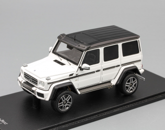 MERCEDES-BENZ AMG G500 4x4 (2015), white / black