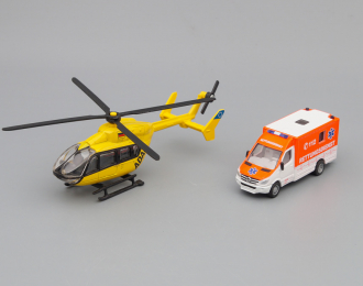 Rescue Service Set, white / orange / yellow
