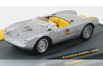 PORSCHE 550rs Spider (1956) Ftia, Silver