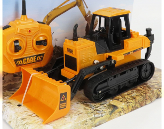 CASE-IH гусеничный бульдозер (2013), желтый / черный