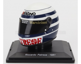 HELMET F1 Casco - Arrows A3 Beta N 29 Season (1981) Riccardo Patrese, Black White