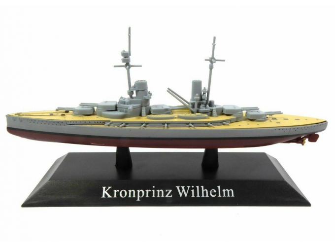 KRONPRINZ WILHELM BATTLESHIP GERMANY 1914