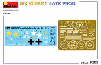 Сборная модель M3 Stuart - Military - Wwii 1945