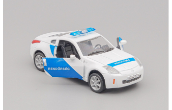 NISSAN 350Z Hungarian Police, white / blue