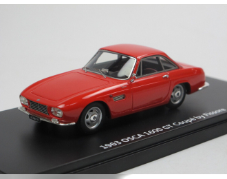 OSCA 1600 GT sport coupe (1963), red