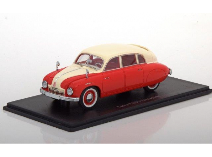 TATRA T600 Tatraplan 1948 Red/Beige