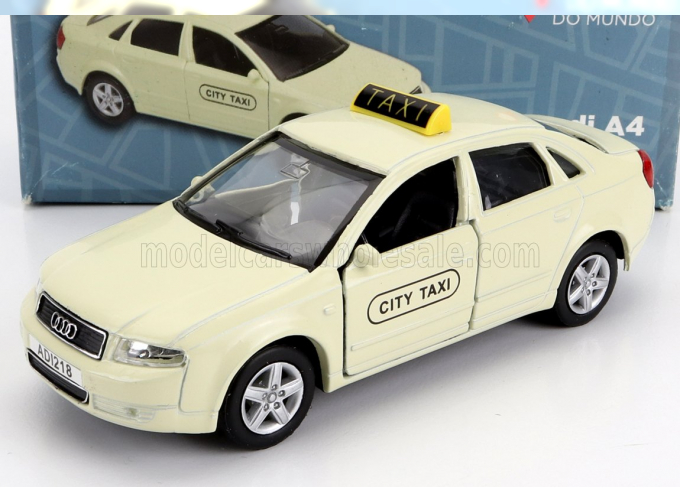 AUDI A4 Taxi Berlino Germany (2004), Cream