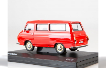 SKODA 1203 (1974) red