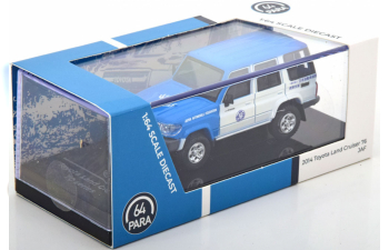 TOYOTA Land Cruiser 76 Jaf Japan Automobile Federation (2017), Blue White